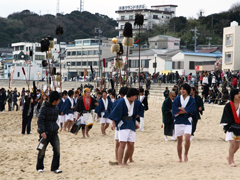 早目にオワタリに備え、家へと帰る